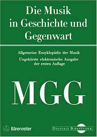 MGG - Musik in Geschichte und Gegenwart