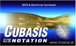 Cubasis Notation MIDI- & Notationssoftware