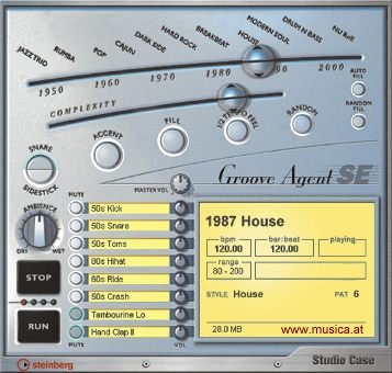 Steinberg Studio Case - Groove Agent