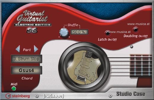 Steinberg Studio Case - Virtual Guitarist
