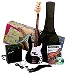 E-Bass Gitarren Set mit Zubehör