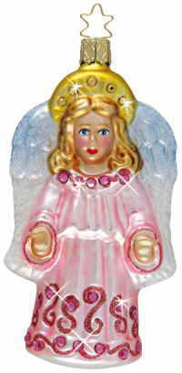 Wachsamer Schutzengel in rosa