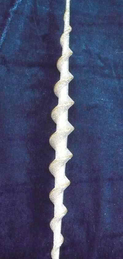 Glitzer-Anhänger Silber/Gold